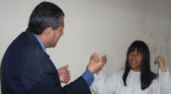Pastor Jorge Baptizing a Deaf Girl