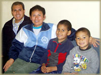 Pastor Jorge Pozo and his Family